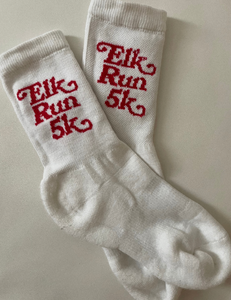 Elk Run Crew Socks